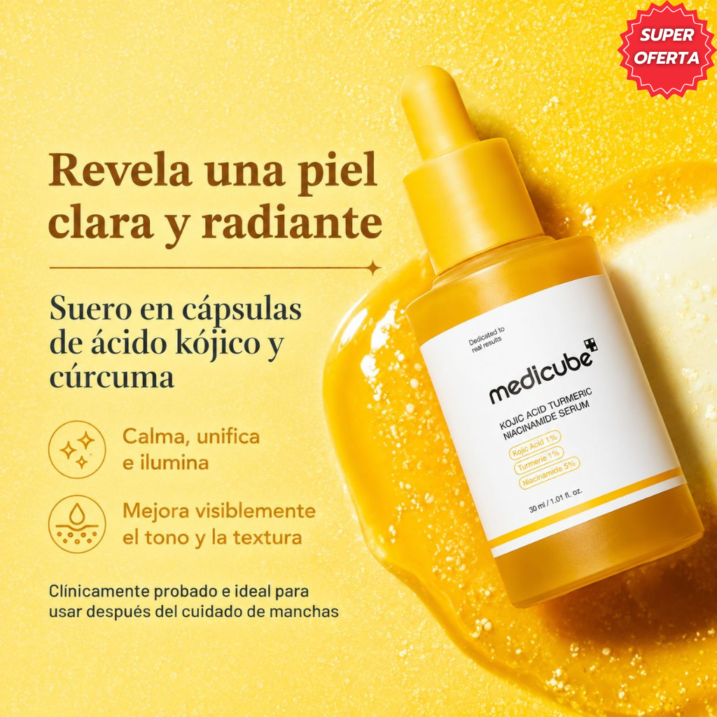 Serum Medicube™: Ilumina, Unifica Y Revitaliza Tu Piel