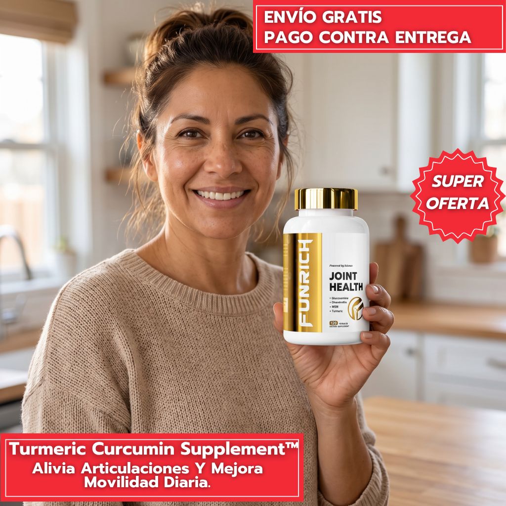 FUNRICH JOIN HEALTH™: Apoyo Diario Para Tus Articulaciones.