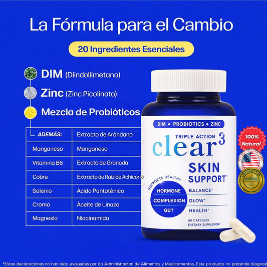 CLEAR SKIN™: Piel Clara Desde Adentro, Equilibrio Total.