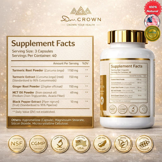 Turmeric Curcumin Supplement™: Alivia Articulaciones Y Mejora Movilidad Diaria.